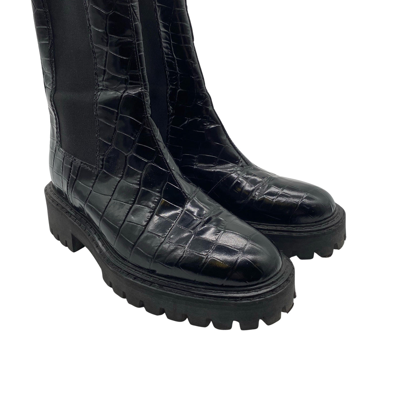 Unisex Läst - Poolsaapad, suurus 38 - Must (3)