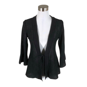 Unisex Bypias - Kardigan, suurus 38 - Must (1)