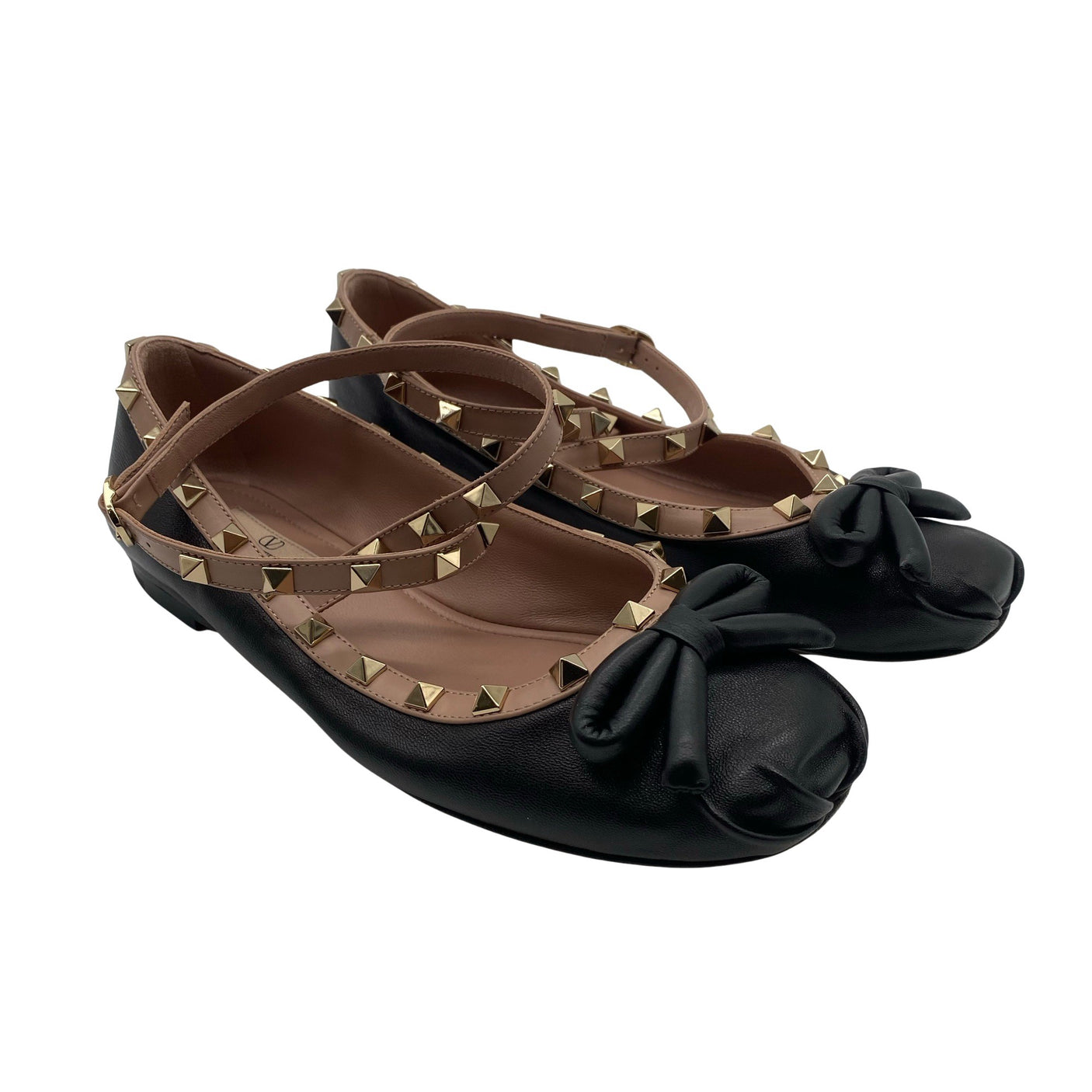 Unisex Valentino Garavani - Baleriinad, suurus 38 - Must (3)