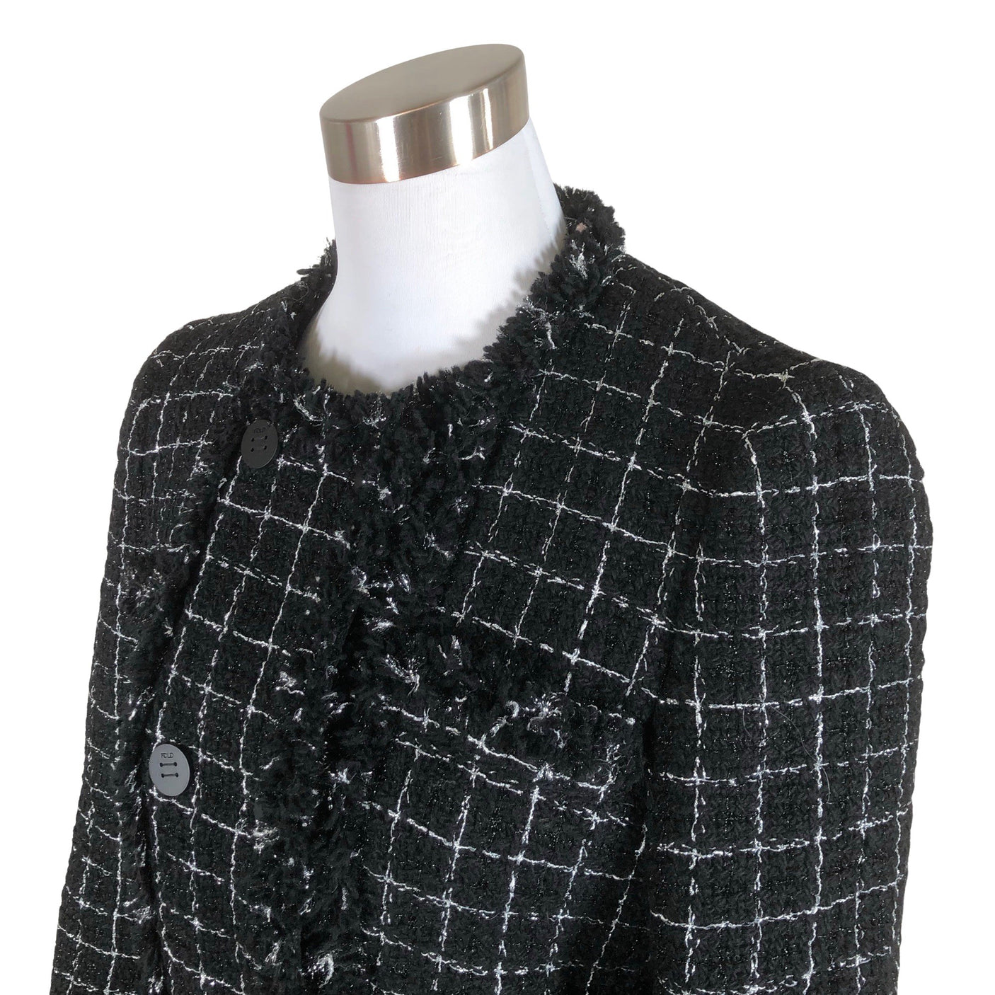 Unisex The Fold London - Jakk, suurus 38 - Must (3)