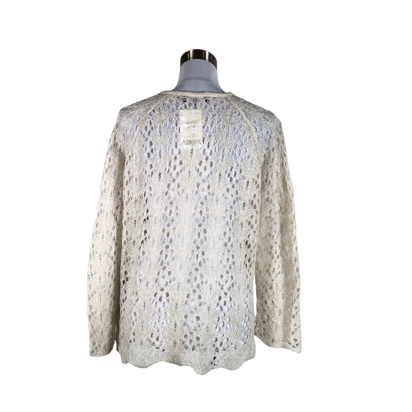 Unisex Andiata - Kardigan, suurus 40 - Looduslik valge (2)