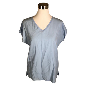Unisex Milano Italy - Lühikeste käistega pluus, suurus 36 - Helesinine (1)