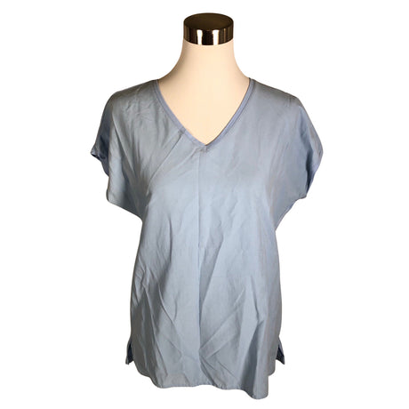 Unisex Milano Italy - Lühikeste käistega pluus, suurus 36 - Helesinine ()