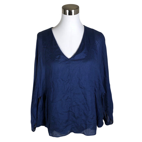 Unisex Hugo Boss - Lühikeste käistega pluus, suurus 34 - Sinine ()