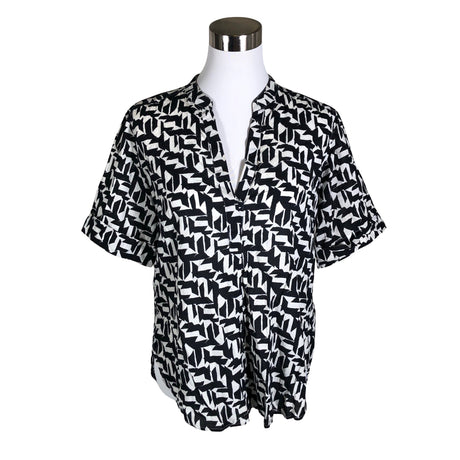 Unisex Marc O'Polo - Lühikeste käistega pluus, suurus 38 - Must ()