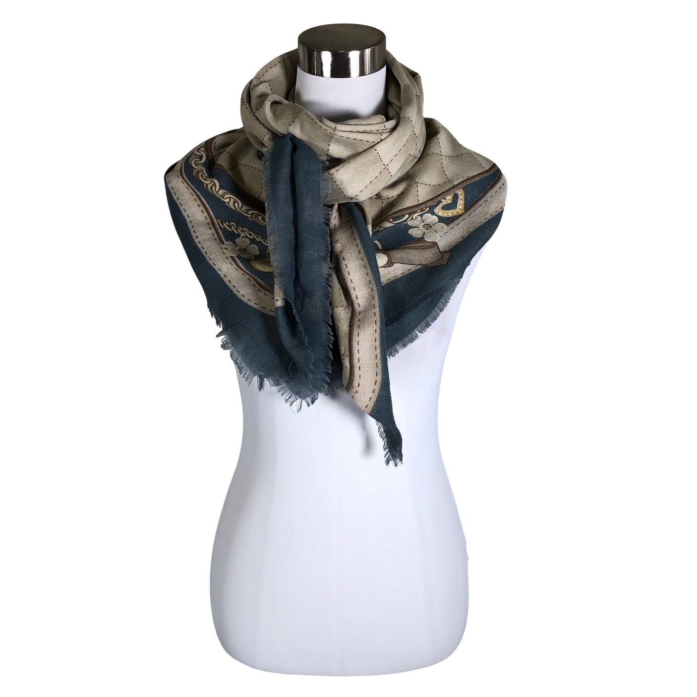 Unisex Guess - Õhuke sall, suurus Maxi - Beige (1)