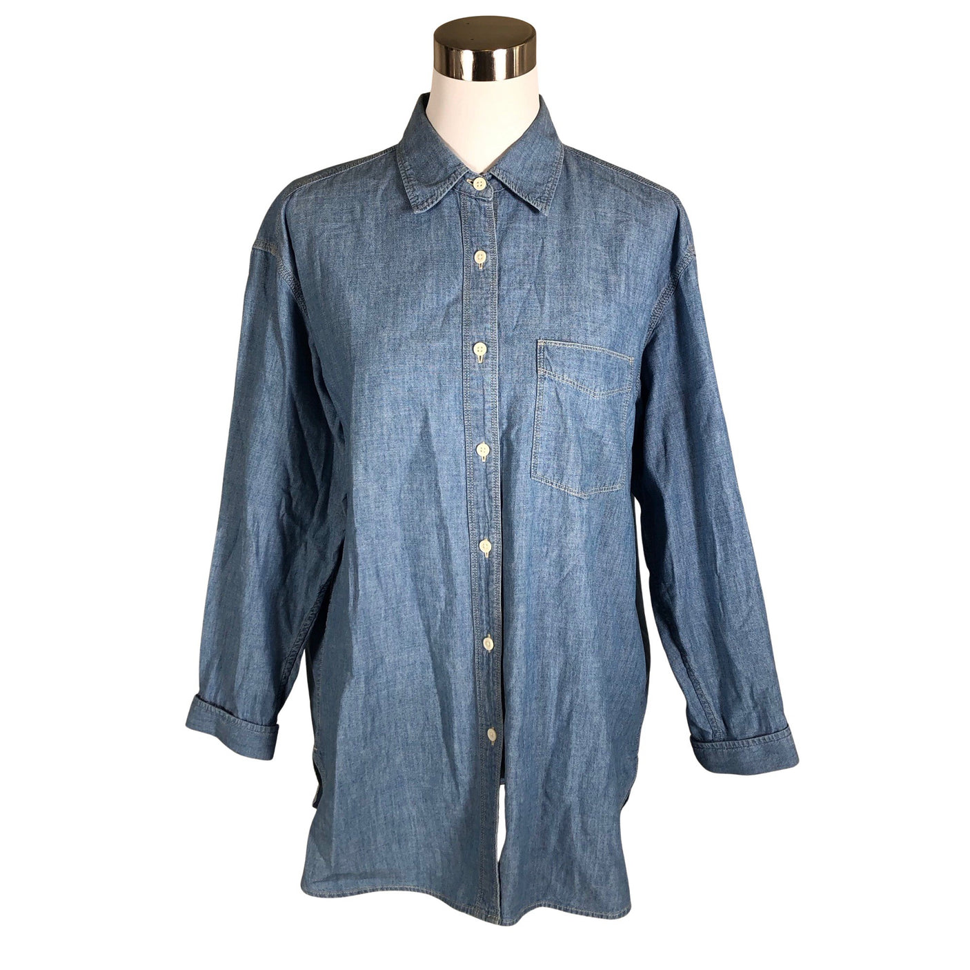 Unisex Uniqlo - Mitteveniv tuunika, suurus 42 - Sinine (1)