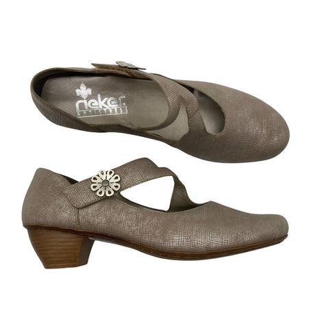 Unisex Rieker - Kontsakingad, suurus 41 - Beige ()