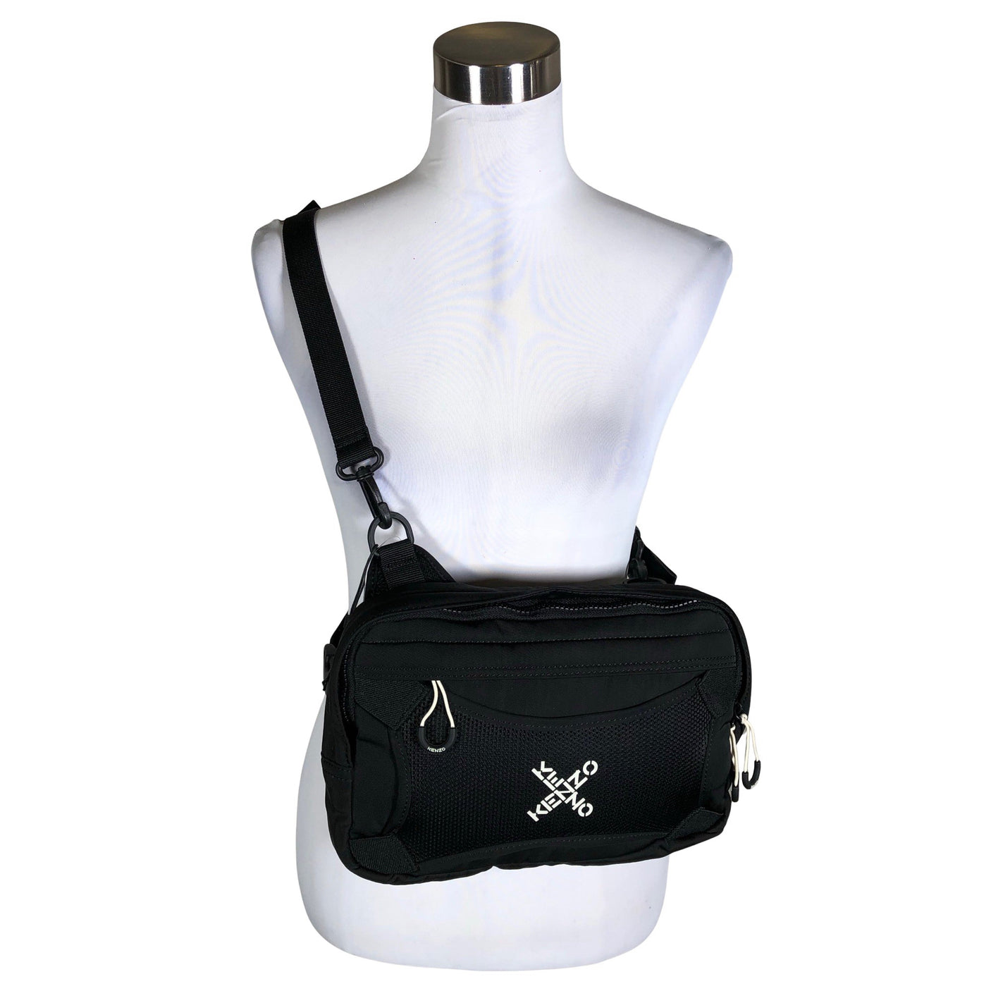 Unisex Kenzo - Õlakott, suurus Midi - Must (1)