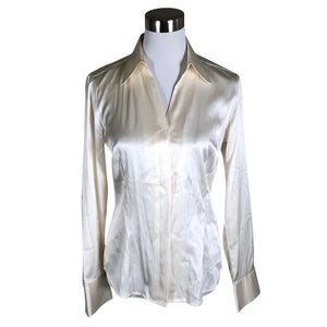 Unisex Andiata - Pluus, suurus 38 - Looduslik valge (1)