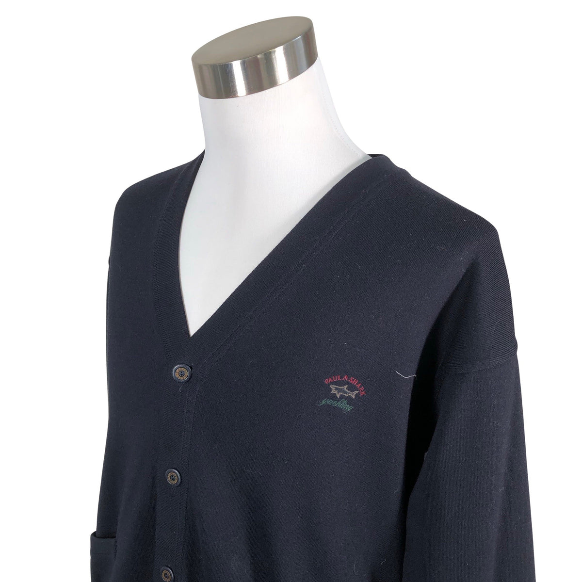 Unisex Paul & Shark - Kardigan, suurus M - Sinine (3)