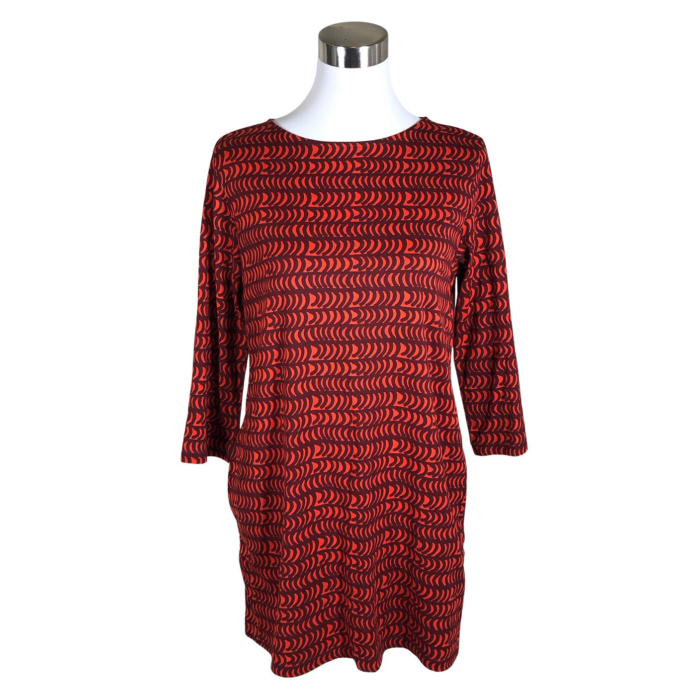 Unisex Marimekko - Trikotaažist tuunika, suurus 38 - Punane (1)