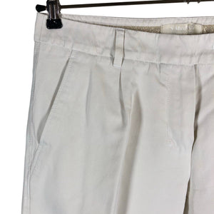 Unisex 'S MaxMara - Mittevenivad püksid, suurus 40 - Looduslik valge (3)