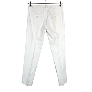 Unisex 'S MaxMara - Mittevenivad püksid, suurus 40 - Looduslik valge (2)