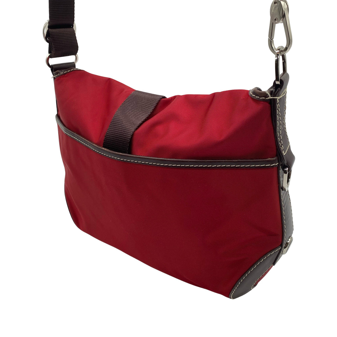 Unisex Lancel - Õlakott, suurus Maxi - Punane (2)