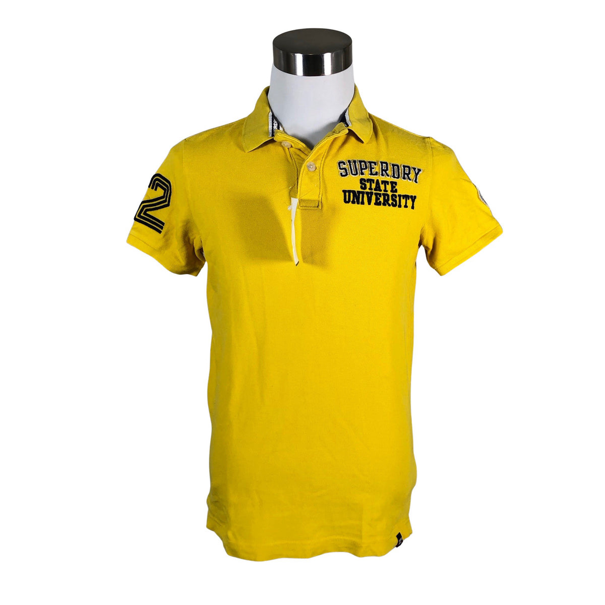 Unisex Superdry - Polosärk, suurus M - Kollane (1)