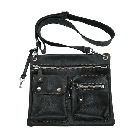Unisex Fossil - Õlakott, suurus Midi - Must ()