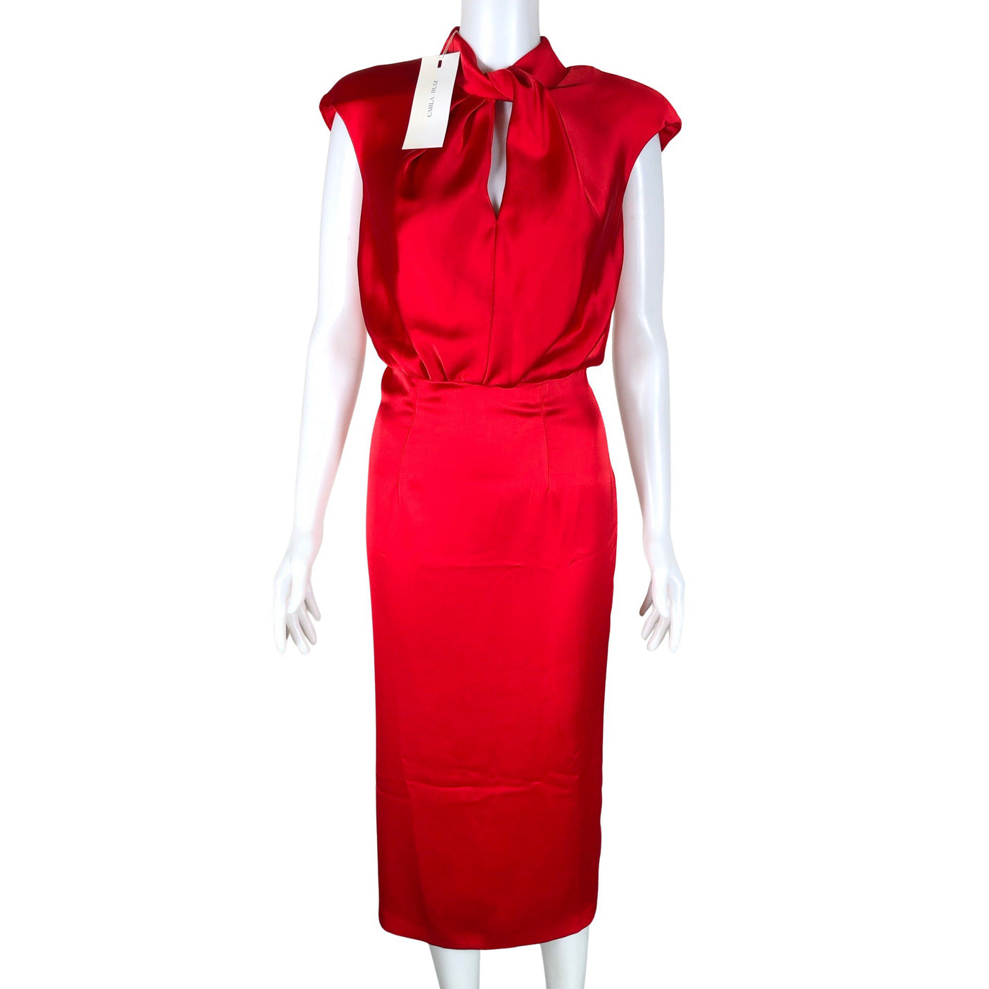 Unisex Carla Ruiz - Õhuke kleit, suurus 34 - Punane (1)