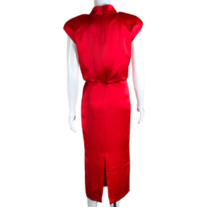 Unisex Carla Ruiz - Õhuke kleit, suurus 34 - Punane (2)