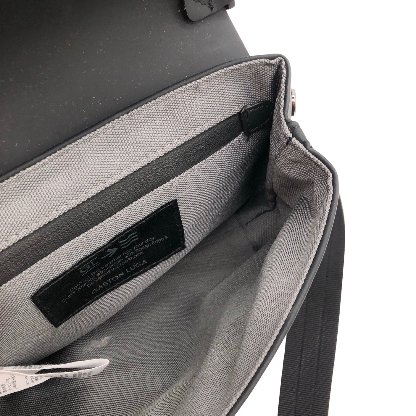Unisex Gaston Luga - Õlakott, suurus Mini - Must (2)