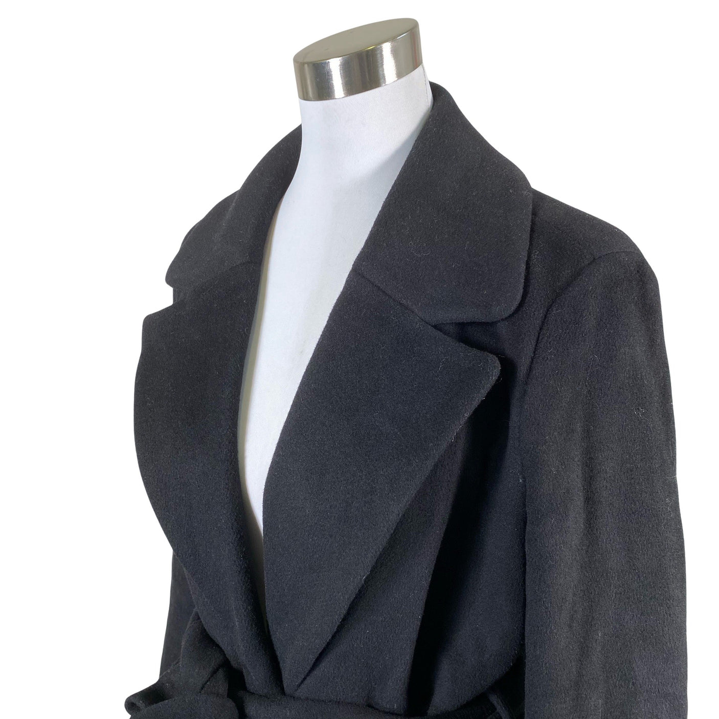 Unisex mbyM - Villane mantel, suurus 40 - Must (2)