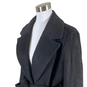 Unisex mbyM - Villane mantel, suurus 40 - Must (2)