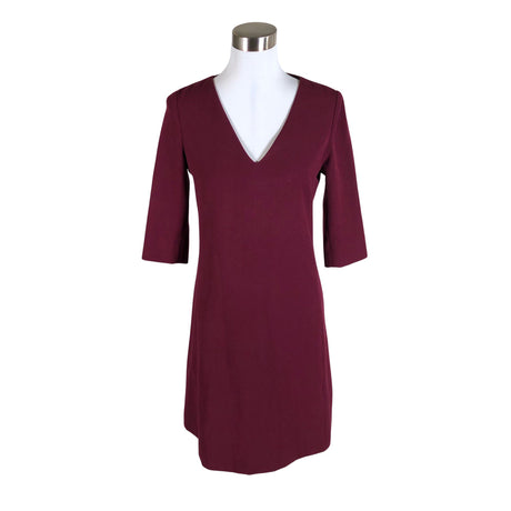 Unisex Massimo Dutti - Õhuke kleit, suurus 38 - Veinipunane ()