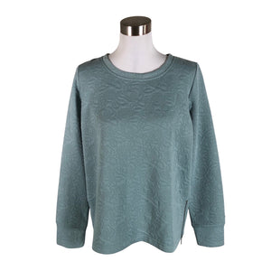 Unisex Luhta - Dressikangast pluus, suurus 40 - Sinine (1)