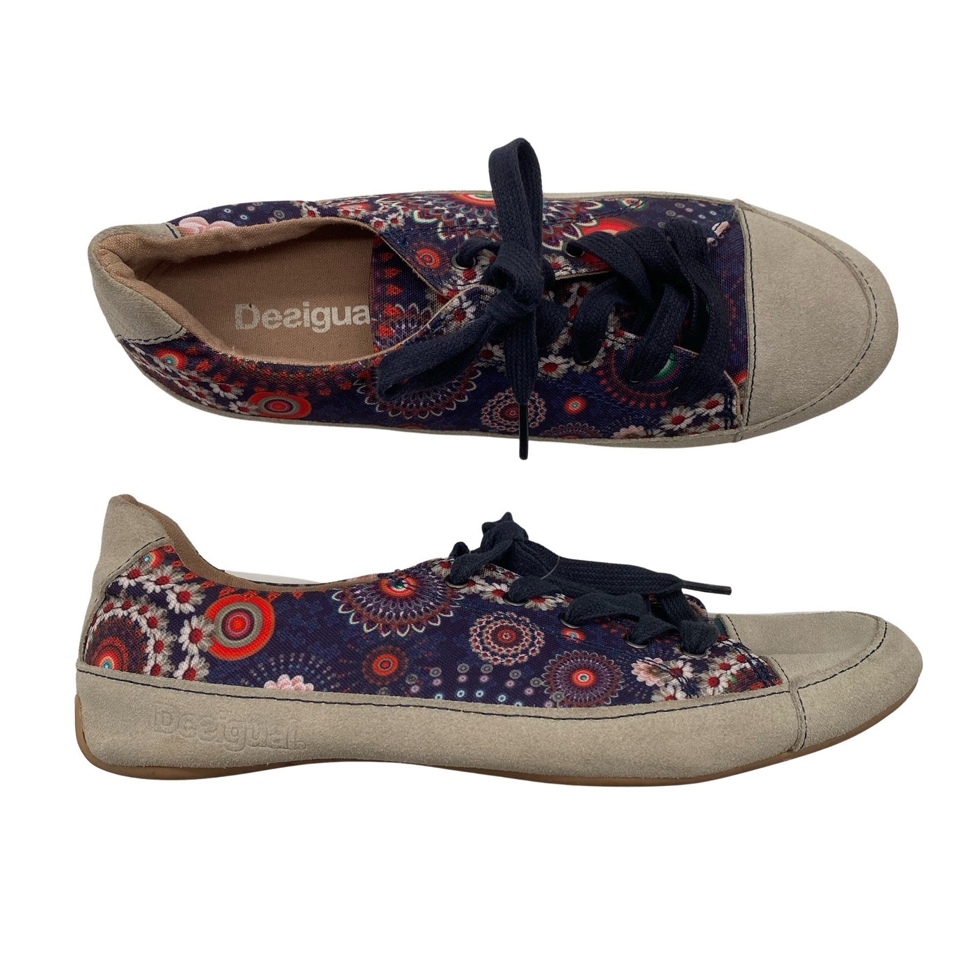 Unisex Desigual - Tennised, suurus 40 - Hall (1)