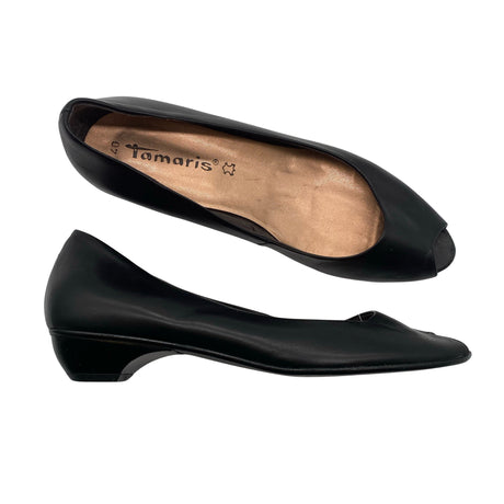 Unisex Tamaris - Lahtise ninaga kontsakingad, suurus 40 - Must ()