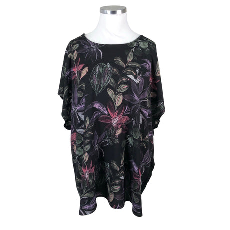Unisex Ulla Popken - Õhuke tuunika, suurus 54 - Must ()