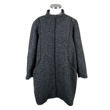Unisex Zizzi - Villane mantel, suurus 54 - Hall ()