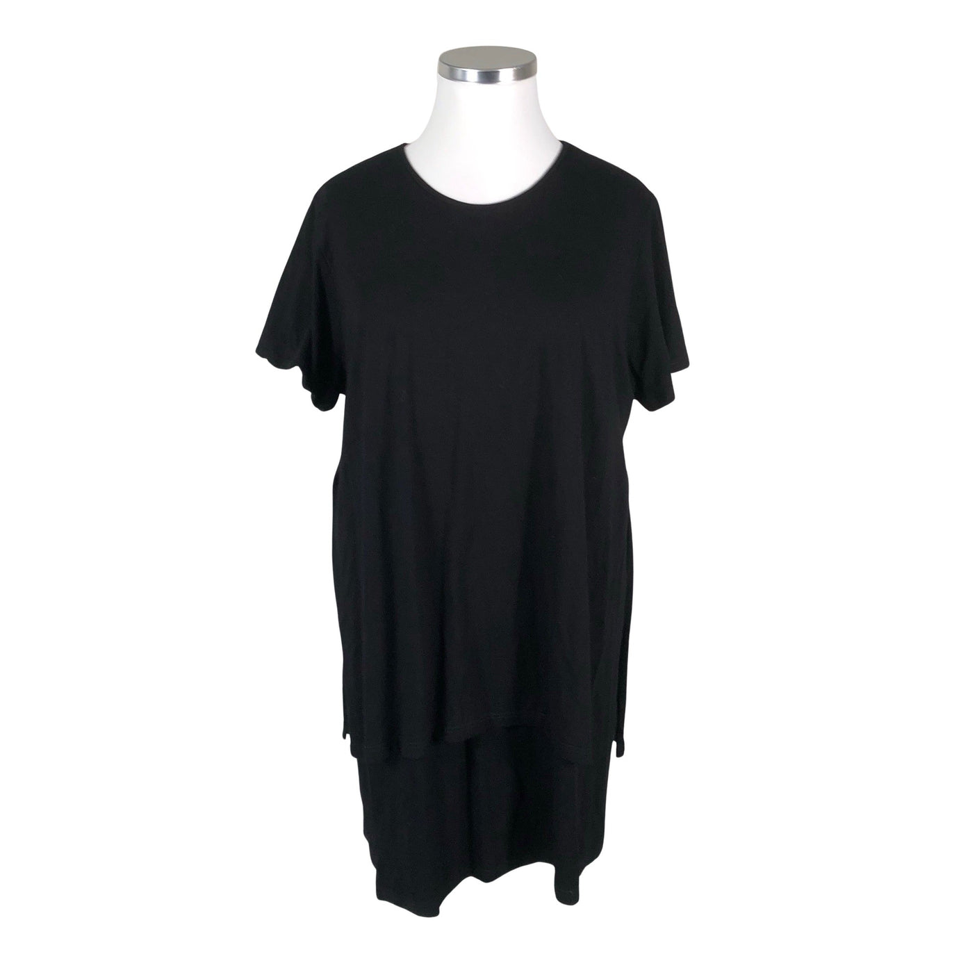 Unisex Nomen Nescio - Trikotaažist tuunika, suurus 44 - Must (1)