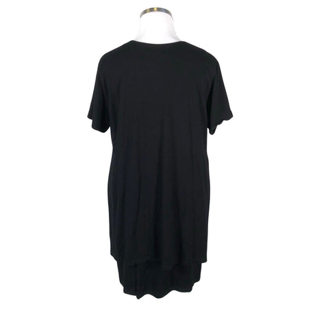 Unisex Nomen Nescio - Trikotaažist tuunika, suurus 44 - Must (2)