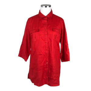 Unisex Global - Mitteveniv tuunika, suurus 44 - Punane (1)