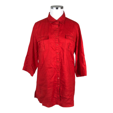 Unisex Global - Mitteveniv tuunika, suurus 44 - Punane ()