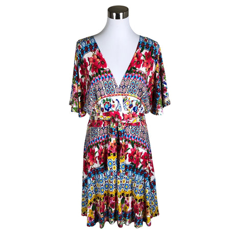 Unisex Desigual - Trikotaažist kleit, suurus 40 - Valge ()