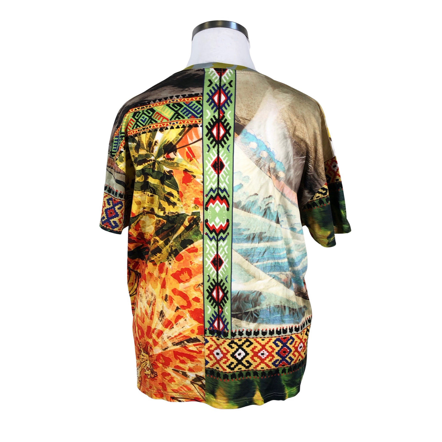 Unisex Desigual - T-särk, suurus 42 - Kollane (2)