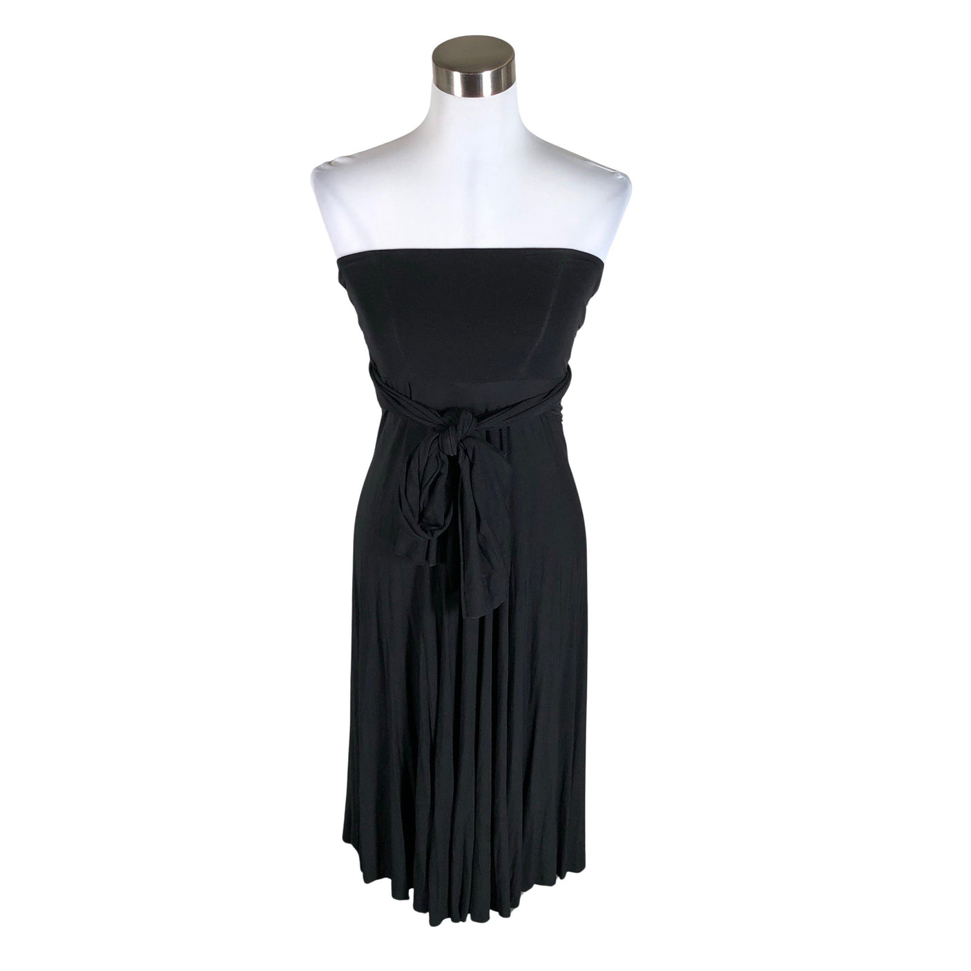 Unisex Dorina - Trikotaažist kleit, suurus 40 - Must (1)