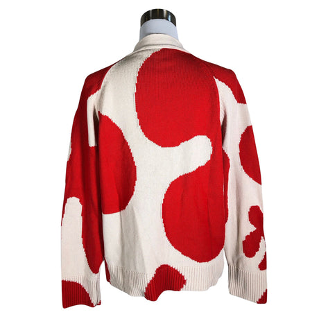 Unisex Marimekko - Kardigan, suurus 38 - Punane (2)