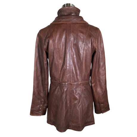Unisex Orvis - Nahktagi, suurus 36 - Must (2)