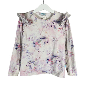 Unisex Pop & Co Helsinki - Trikotaažist pluus, suurus 116 - 122 - Valge (1)