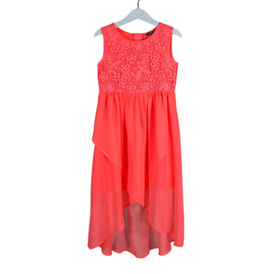 Unisex Lindex - Õhuke kleit, suurus 116 - 122 - Oranž (1)