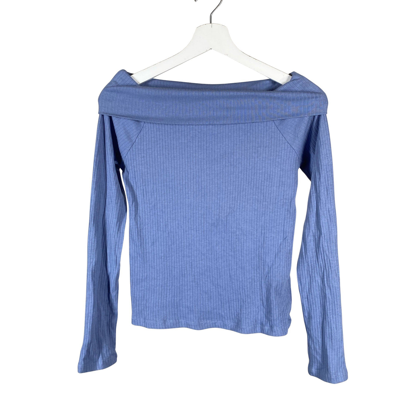 Unisex Lindex - Trikotaažist pluus, suurus 158 - 164 - Helesinine (1)