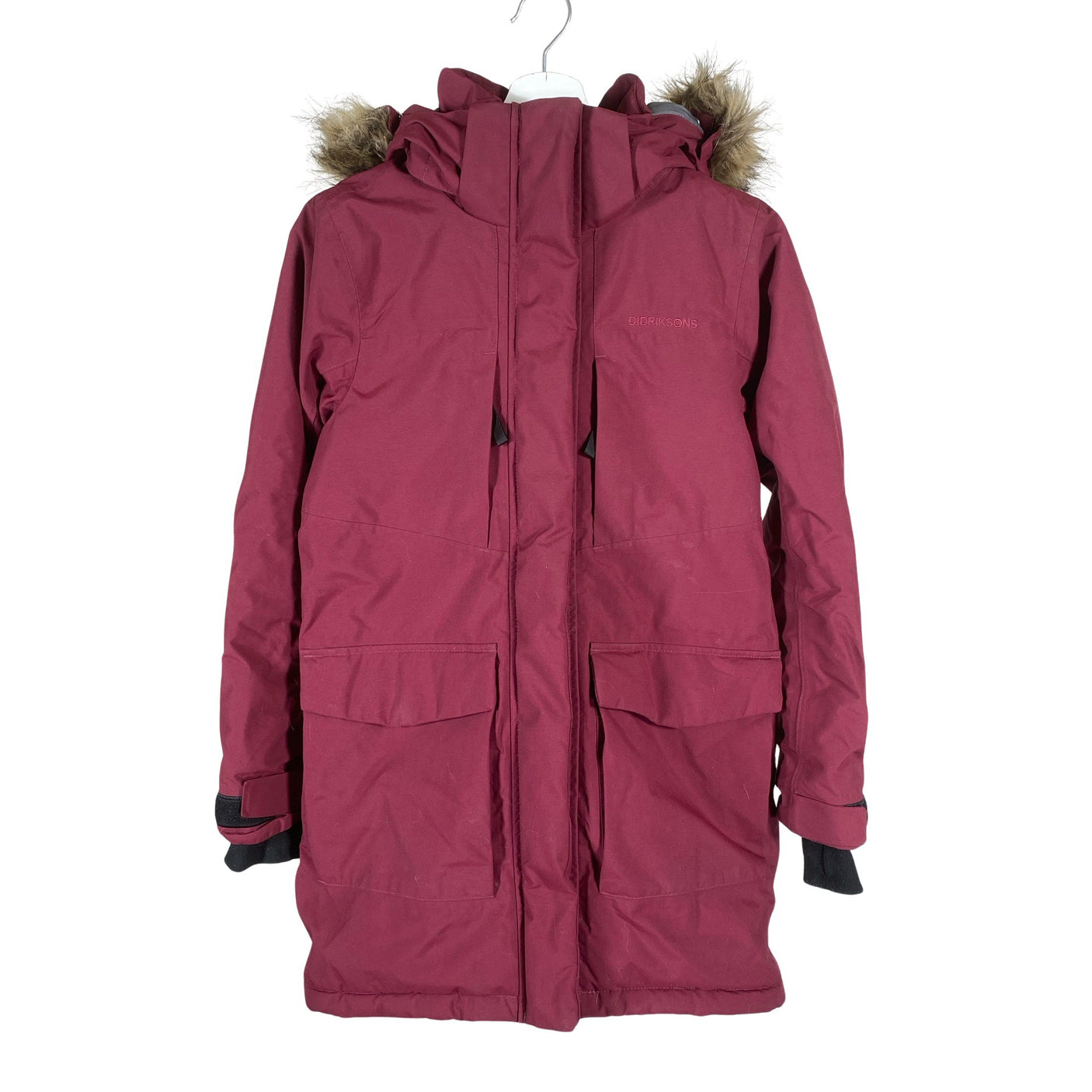 Unisex Didriksons - Talvejope, suurus 158 - 164 - Veinipunane (1)
