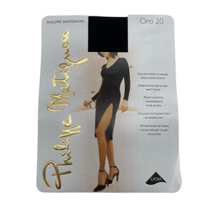 Unisex Philippe Matignon - Sukkpüksid, õhukesed, suurus 38 - Must (1)
