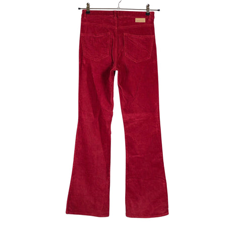 Unisex Green Cove - Sametpüksid, suurus W27 - Punane (2)
