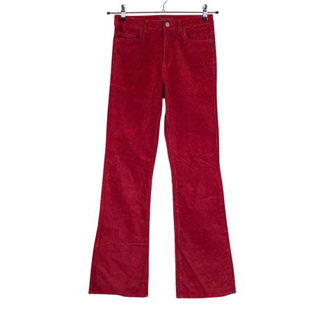 Unisex Green Cove - Sametpüksid, suurus W27 - Punane ()