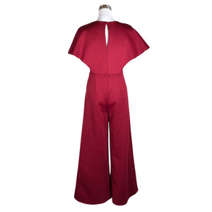 Unisex Wal G - Pükskostüüm, suurus 40 - Veinipunane (2)