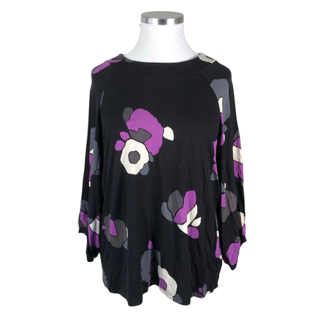 Unisex Nanso - Trikotaažist pluus, suurus 44 - Must ()